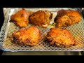 Air Fryer Juicy Chicken Thighs Step By Step Easy Healthy Crispy Air Fryer Chicken No Breading