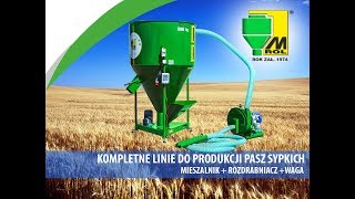 M-ROL Takarmánykeverő H037/4 2000kg (függőleges) kedvezményes áron