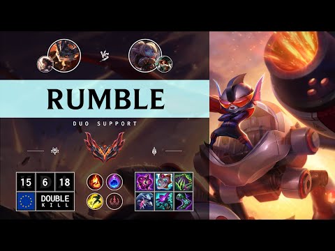 Rumble Support vs Poppy - EUW Grandmaster Patch 14.14