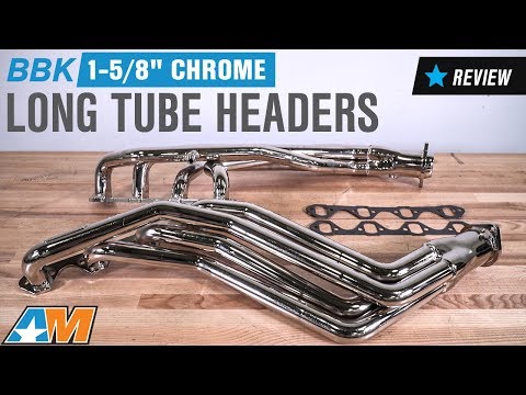 1994-1995 Mustang GT, Cobra BBK 1-5/8\" Chrome Long Tube Headers Review