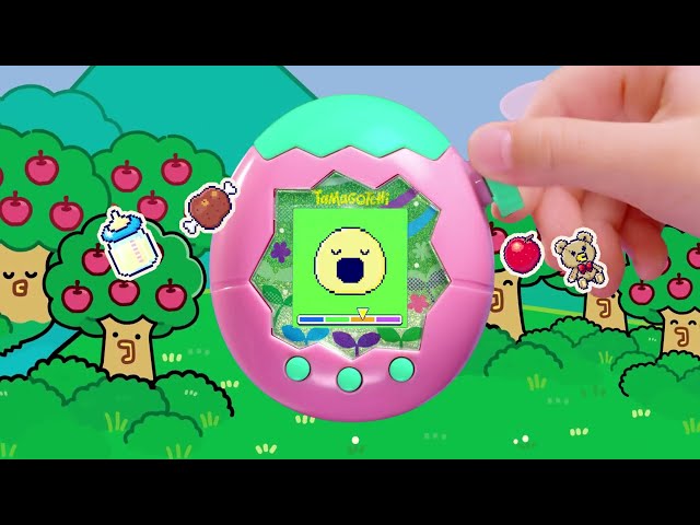 Vídeo relacionado con Bandai, Tamagotchi Land Paradise Mascota Virtual, Rosa 43421, Juguete Electrónico, Optimo para Niños Mayores de 6 Años Haz Zoom hacia el paraíso para cuidar de tu Mascota electrónica