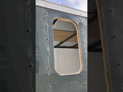 Installing A Window In My Enclosed Trailer #jasonoid