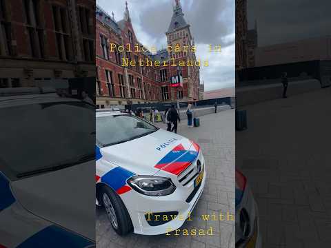 Police cars in Amsterdam