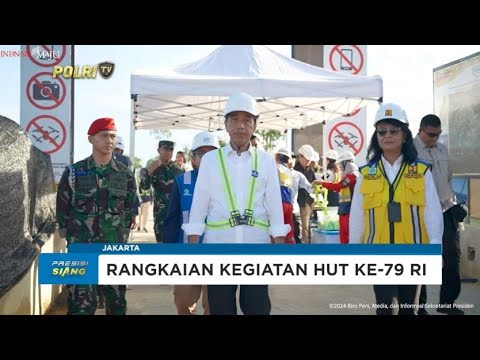 HUT KE - 79 RI PRESIDEN UPACARA DI IKN DAN WAPRES DI ISTANA MERDEKA