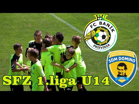 Football: SFZ 1.liga U14 - FC Banik Prievidza U14 vs SDM Domino U14