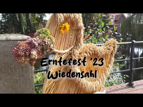 Erntefest 2023 in Wiedensahl | Die Dorfjugend hat's mal wieder "gewuppt"