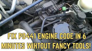 How to Fix P0441 Engine Code in 6 Minutes [4 DIY Methods / Only $3.50]