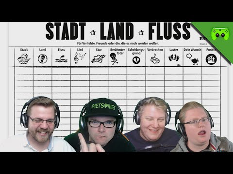 WER LAUTER SCHREIT HAT RECHT 🎮  Stadt, Land, Fluss #1