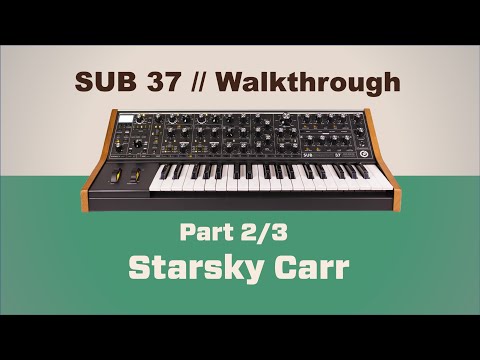 Moog Sub 37 Walkthrough // Modulation and LFOs Part 2 of 3
