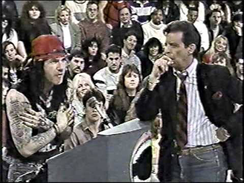 Ace Frehley on Morton Downey Jr pt1