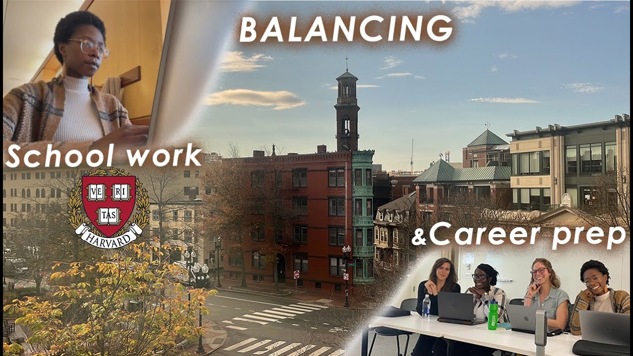 A Week in My Life as a Harvard GSD Student| Classes, Applying for Jobs, Networking Tips