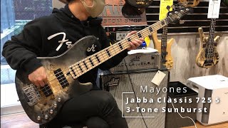 Video thumbnail for Mayones  |  JABBA CUSTOM 5st Poplar Burl Top by 三木楽器 / MIKIGAKKI 公式チャンネル