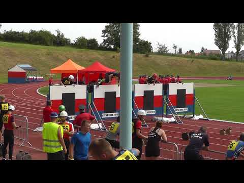 Krajská soutěž Kutná Hora - Karel Císař  - 100 m s překážkami 1. pokus