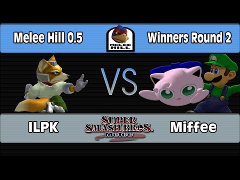 Melee Hill 0.5: ILPK (Fox) Vs. Miffee (Puff, Luigi) - WR2