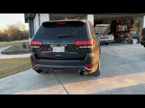 Jeep SRT long tubes, corsa catback, and demon Motorsports Demon cam