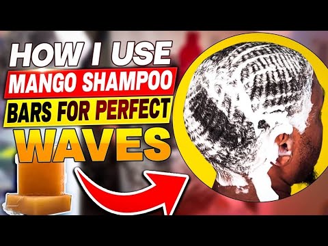 How I Use Mango Shampoo Bars for Perfect Waves🍋🌊