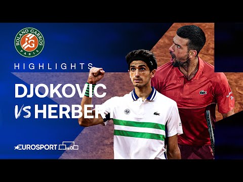 Novak Djokovic vs Pierre-Hugues Herbert  | Round 1 | French Open 2024 Extended Highlights 🇫🇷