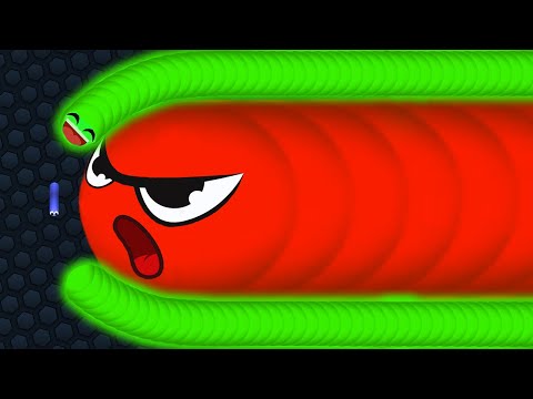 Slither.io Best Troll Snake vs Giant Pro Snakes Epic Slitherio Gameplay