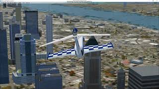 flight simulator X (Steam Edition) a tribute to 9/11 by avoiding the buildings of new york