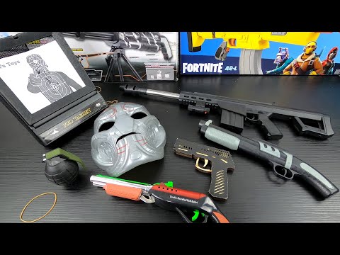 Tire Launch Gun, Big Bead Throwing Rifle, BB Shotguns and Toy Mask