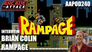 RAMPAGE - Creating the Arcade Smash Hit! Brian Colin Interview (General Chaos & Arch Rivals)