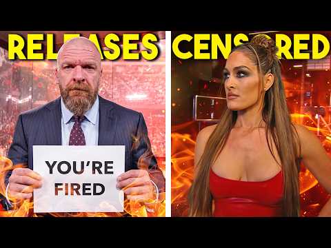 WWE RELEASES 10 WRESTLERS...REAL REASON WHY WWE RELEASED...SMACKDOWN WAS CENSORED...Wrestling News