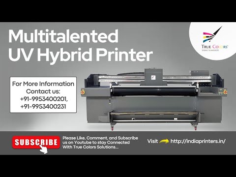 UV Hybrid 6feet Printer