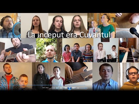 La inceput era Cuvantul - Grupul de Tineri si Grupul de Copii