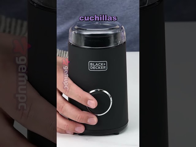 Vídeo relacionado con KYG Molinillo de café Molinillo eléctrico para Semillas, Pimienta, Semillas de Lino con tazón extraíble Molinillo de Especias Taza de Acero Inoxidable Lavable de 300W