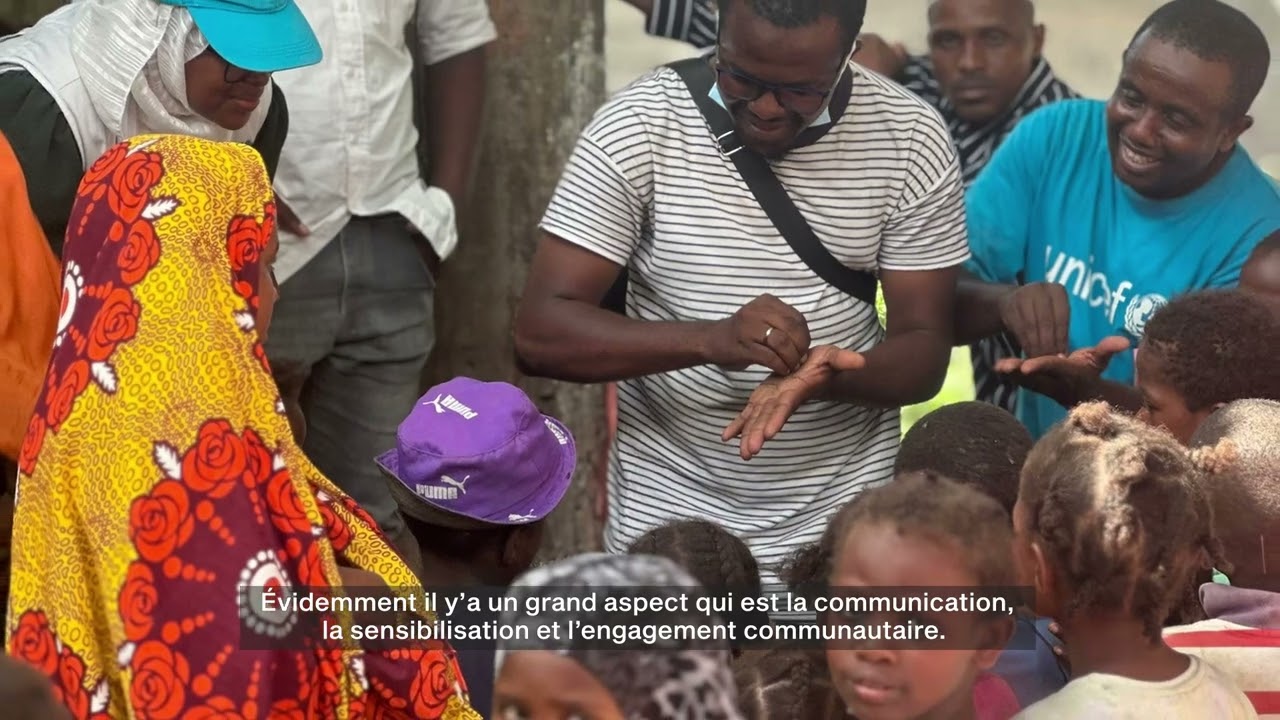 Visite du Centre de traitement du choléra, Mutsamudu Mars 2024