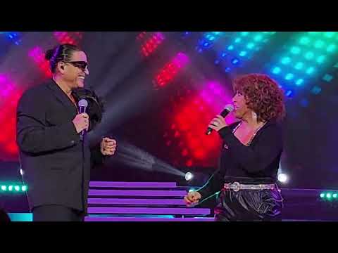 Elvis Crespo junto a Milly Quezada🩷🔥