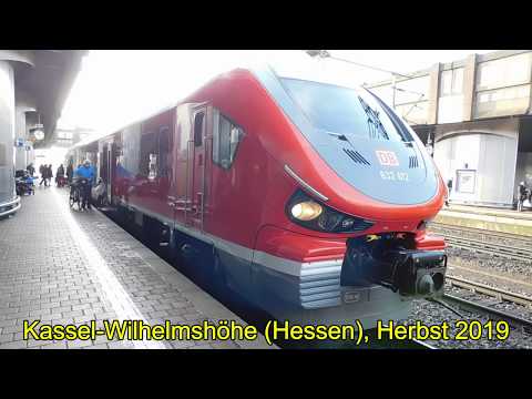 BR 632 (Pesa Link II) im Bahnhof Kassel-Wilhelmshöhe im November 2019