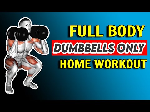 Full Dumbbell Chest Workout At Home Follow Along On Floor Without Bench
