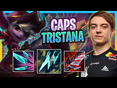 CAPS IS SO CLEAN WITH TRISTANA! | G2 Caps Plays Tristana Mid vs Taliyah!  Season 2023