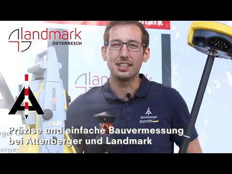 Präzise und einfache Bauvermessung bei Attenberger und Landmark (Zoom90 GeoMax)