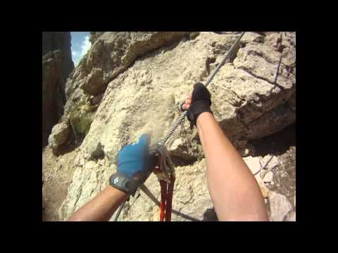 Via ferrata Roda di Vael 2012