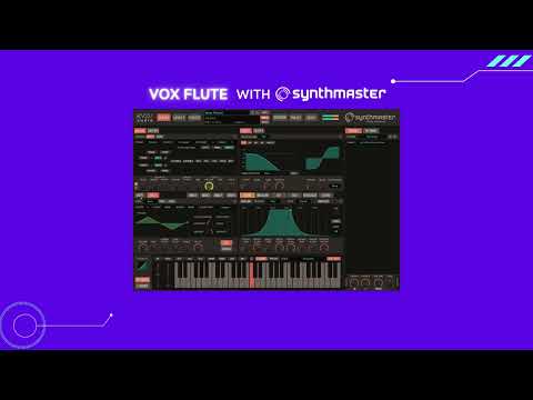 How To Design Vox Flute With SynthMaster ?