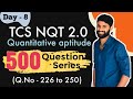 TCS NQT 500 QUESTION SERIES PLACEMENTS V2V VAMSI Reasoning Quantitative Aptitude