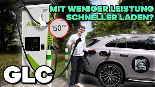 Mercedes GLC EQ: Lädt er mit 150 kW schneller als mit 330 kW?