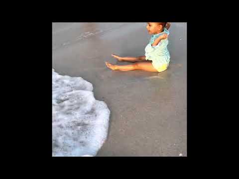 Fun in the beach with Afra Nabiha