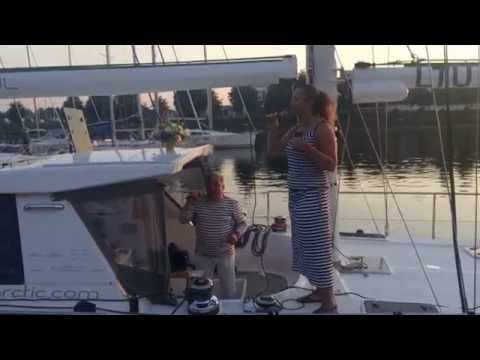 Vadim Volkov ja Rita kontsert Riias, Amel Arctic "OWL" pardal