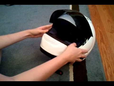 Changing an Arai Motorcycle Helmet Shield