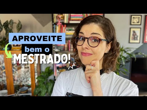 Valuable advice for a Master's degree.