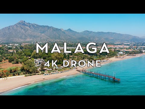 FLYING OVER BENALMADENA | FUENGIROLA | MIJAS (4K UHD) – Beautiful Scenery of Costa del Sol