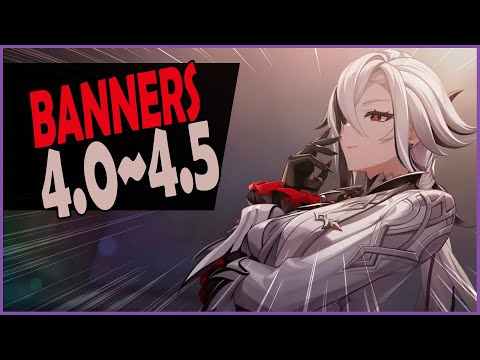 Próximos Banners de Fontaine | Genshin Impact 4.0 até 4.5