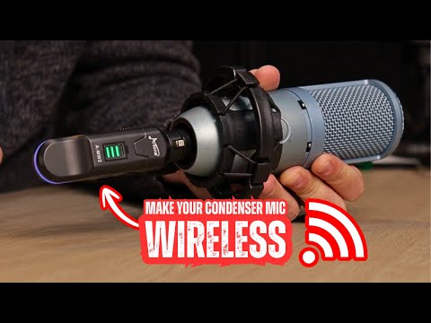 A Microphone Wireless That Has 48v Phantom Power - AItone A-MW2 Wireless XLR