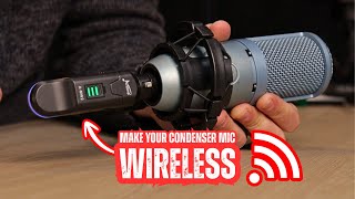 A Microphone Wireless That Has 48v Phantom Power - AItone A-MW2 Wireless XLR