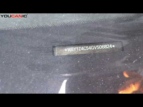 Where to Find the Vehicle Identification Number on a 2013-2021 BMW i3