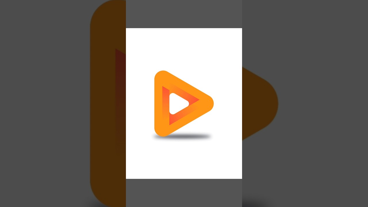 Triangle 📐 logo in illustrator 🤩#youtubeshorts #tutorial #illustrator #alanwalker #trending #shorts