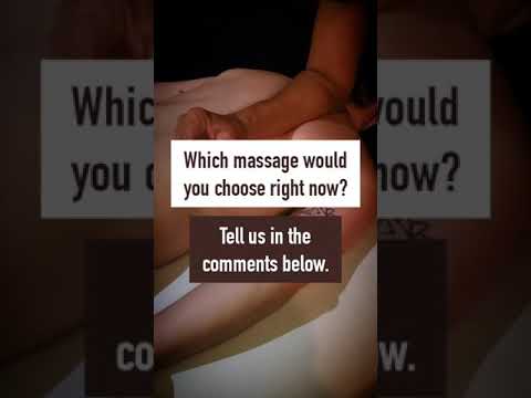 スウェーデン式マッサージとディープティシューマッサージ: 違いは何ですか?